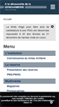 Mobile Screenshot of decouvrir-la-gendarmerie.org